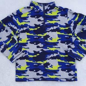 Gymboree medium 7 8 fleece quarter zip pullover